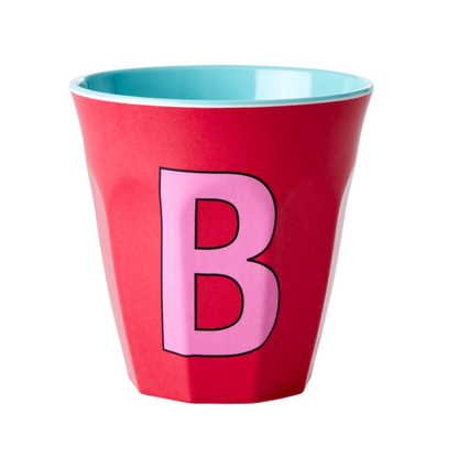 Buchstabenbecher Rot B