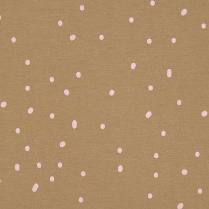 Babymütze Beanie Dots Curry