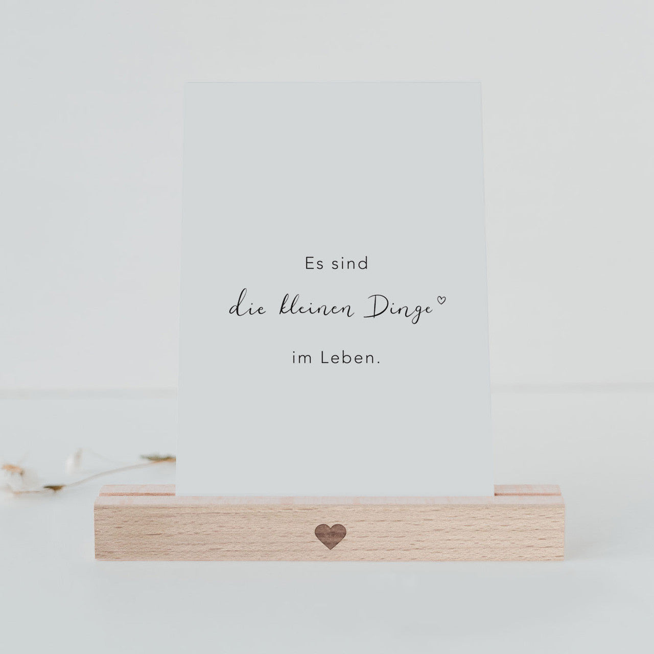 Postkarte Kleine Dinge