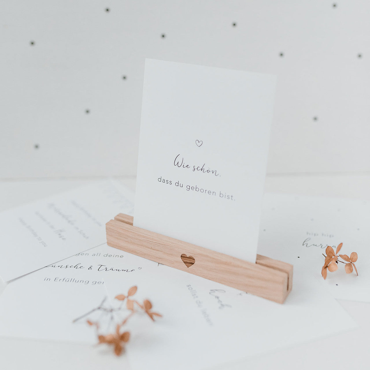 Postkarte Wie schön