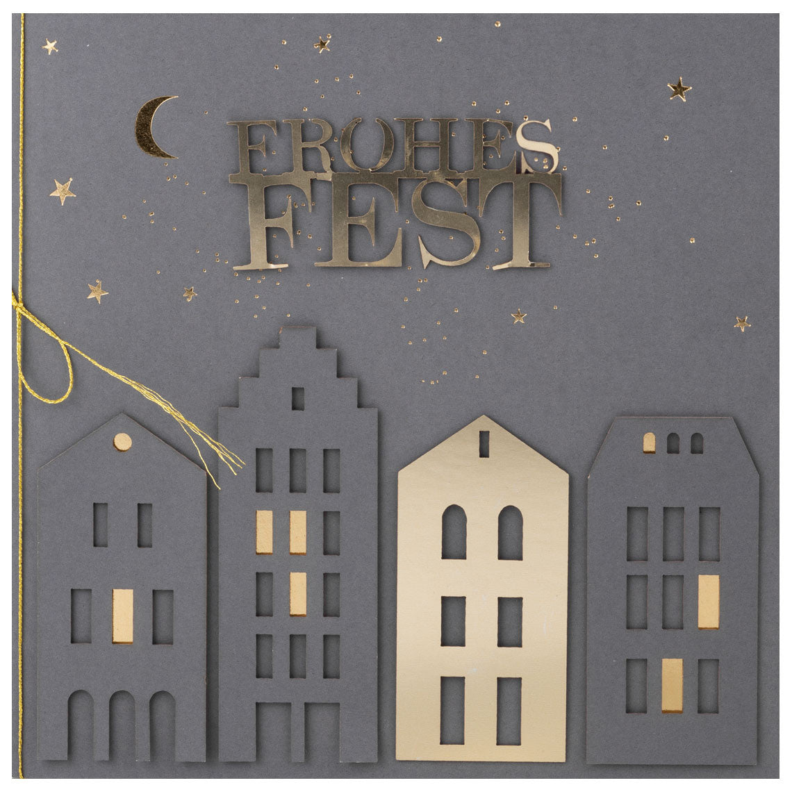 Weihnachtsfestkarte Frohes Fest