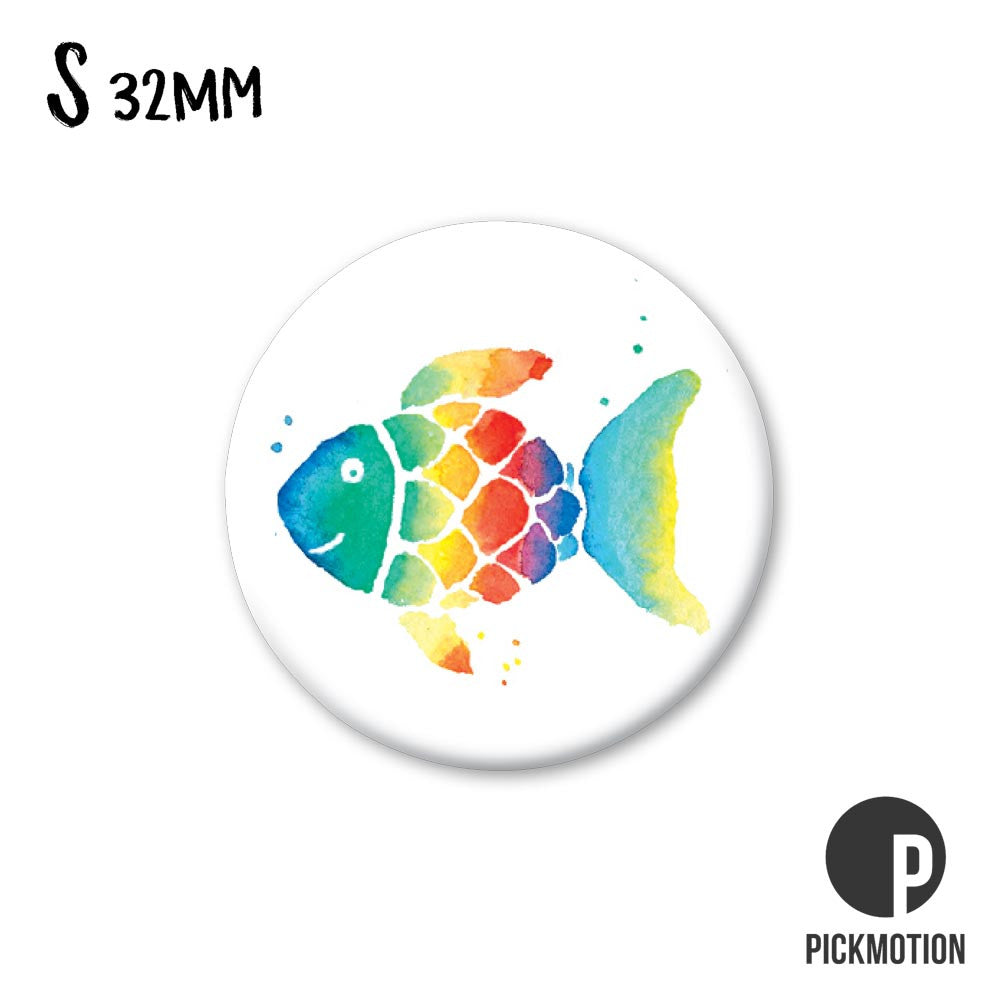 Magnet S - Rainbow fish