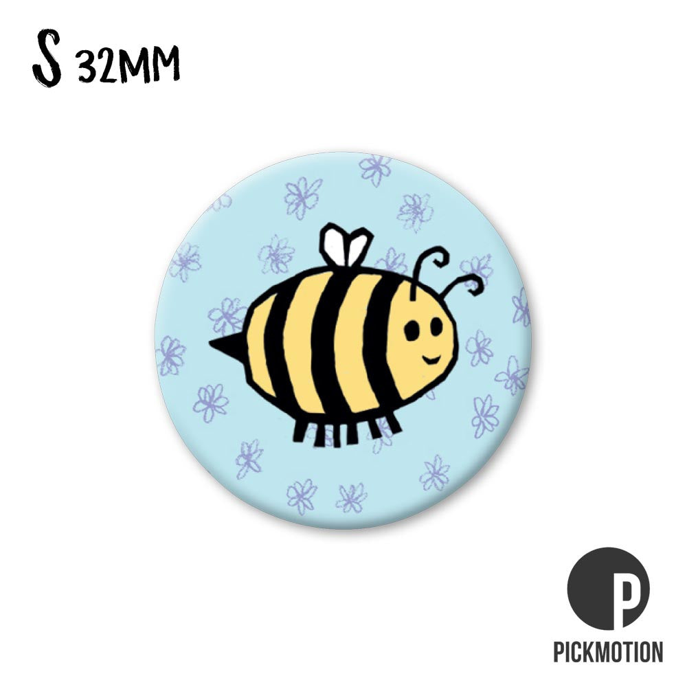 Magnet S - Klein Happy Bee