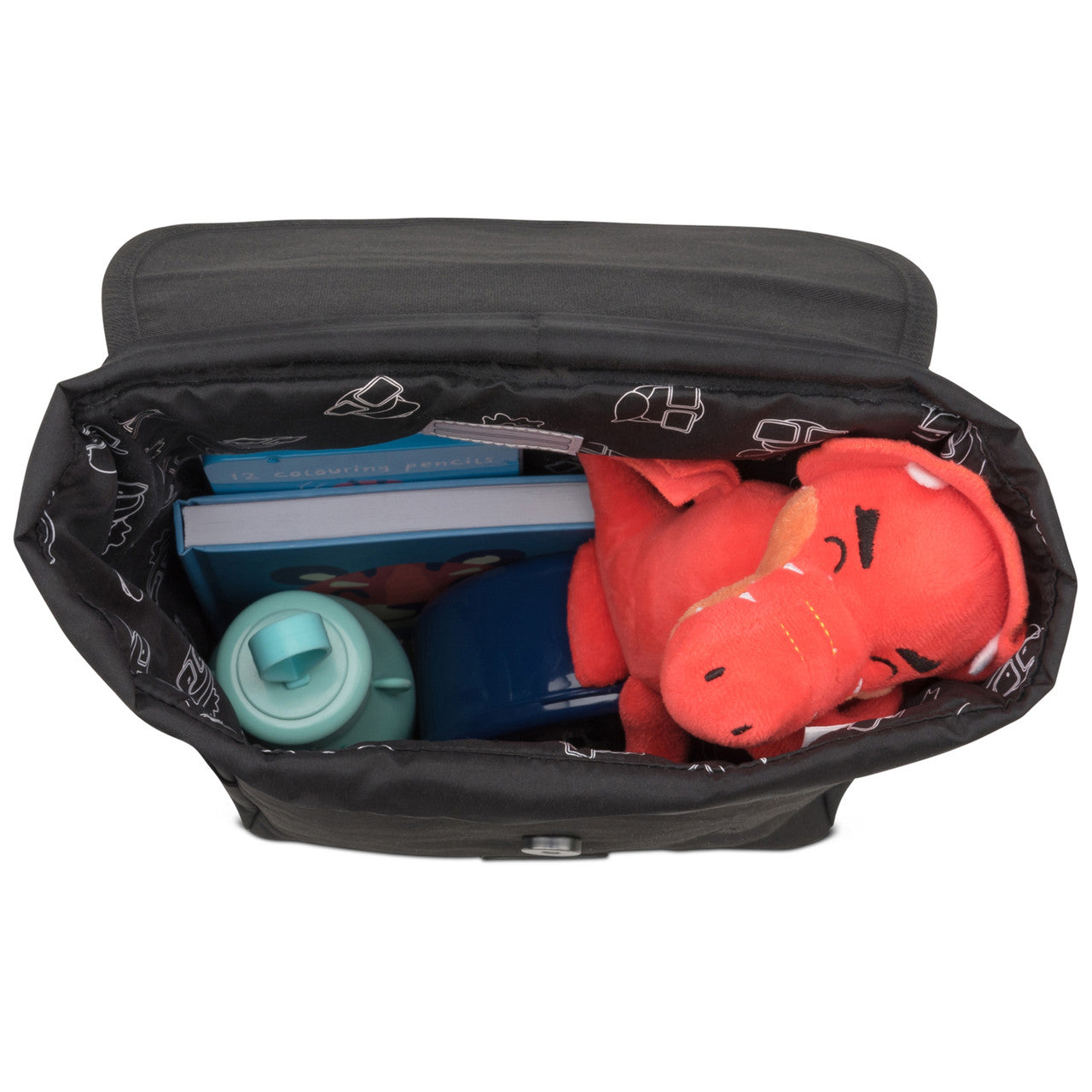 Kinderrucksack Liam schwarz