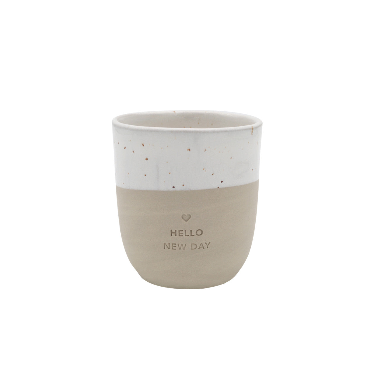 Becher Hello New Day