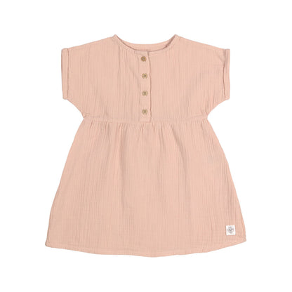 Kinderkleid GOTS Powder Pink