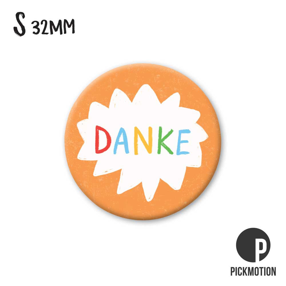 Magnet S - danke bunt