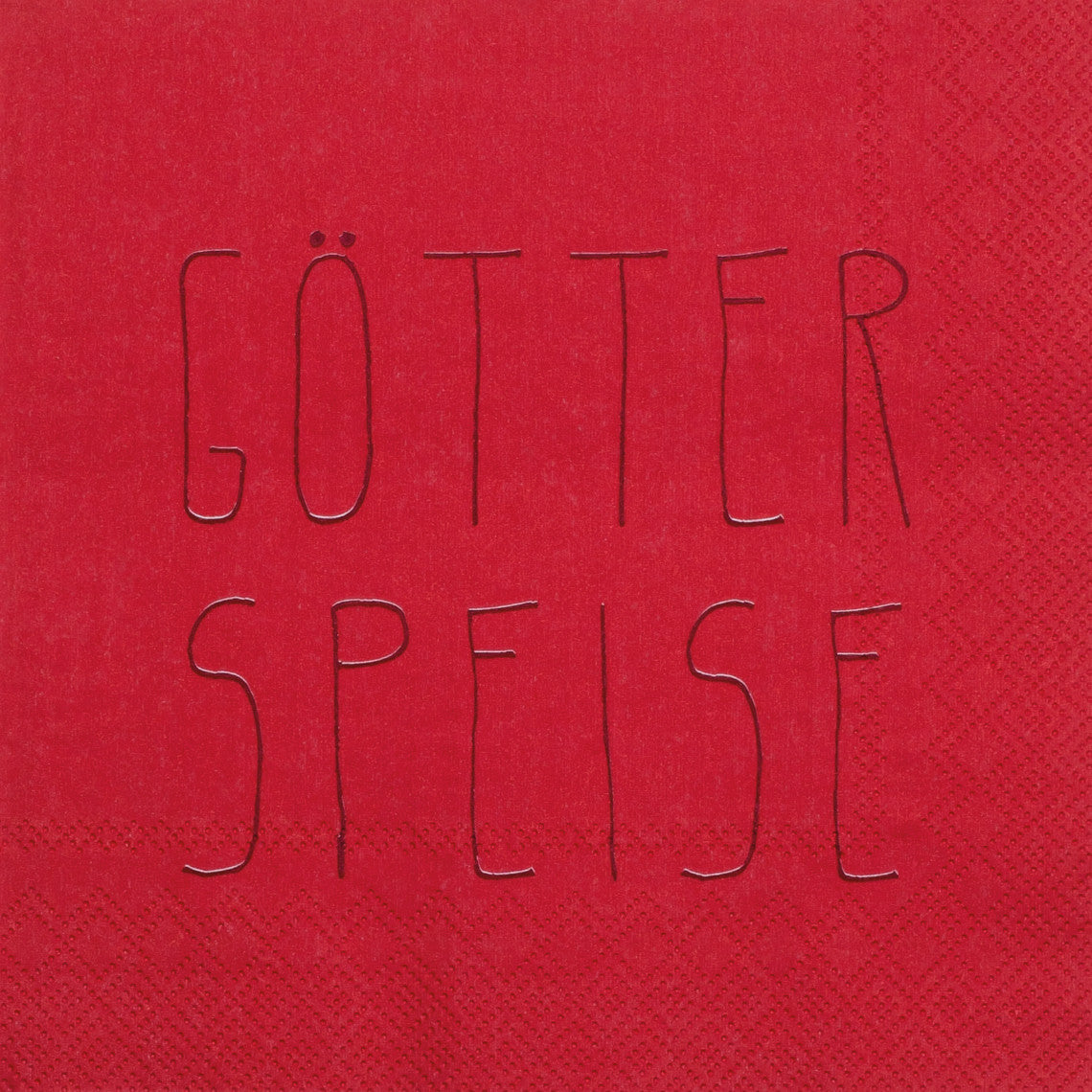 Servietten Götterspeise