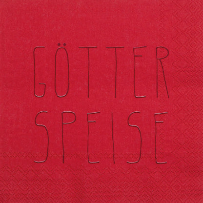 Servietten Götterspeise