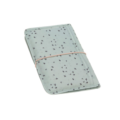 Windeltasche - Floral mint - Lässig