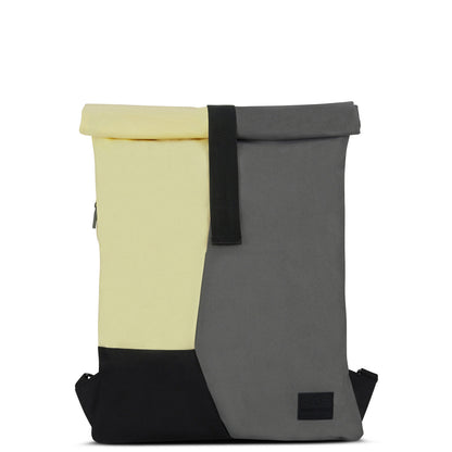 Rucksack Oskar grau- gelb