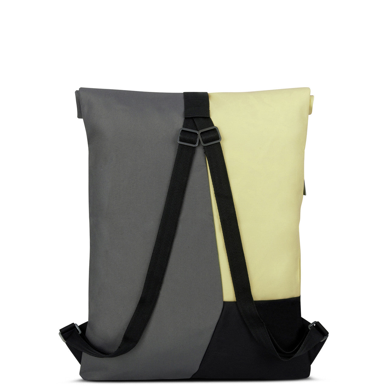 Rucksack Oskar grau- gelb