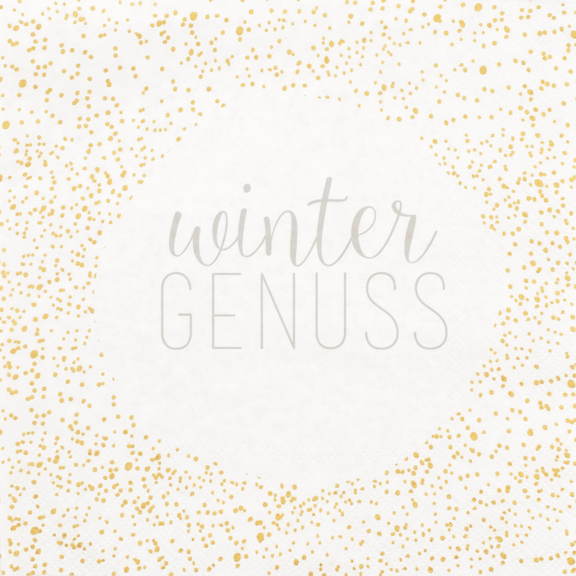 Servietten Wintergenuss
