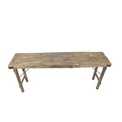 Konsole im Vintagestil - natur - 180x40x76 cm