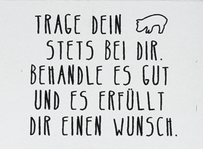 Taschenbegleiter Schwein