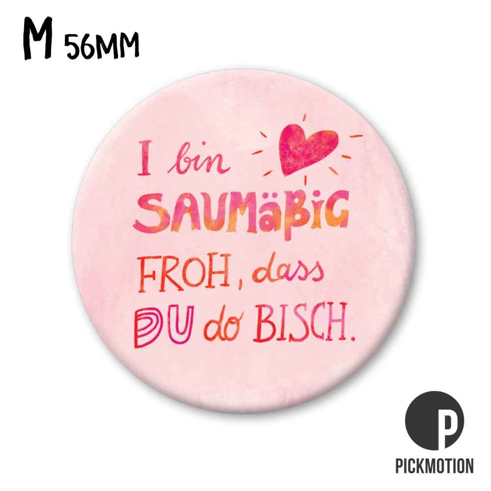 Magnet M - Saumäßig froh
