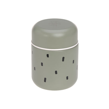 Thermobehälter Happy Prints oliv 350ml