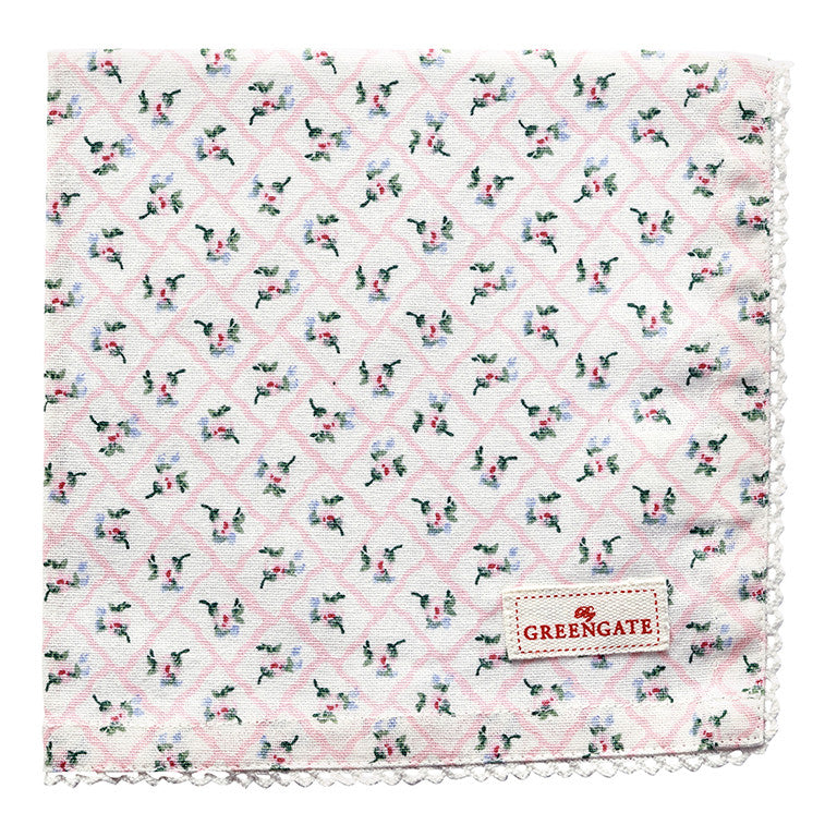 Stoffserviette Rita pale pink