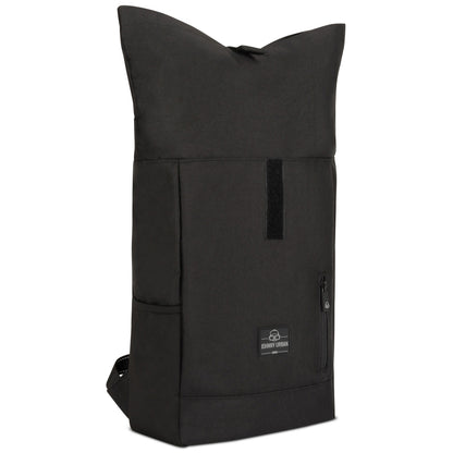Kinderrucksack Rolltop Aaron schwarz