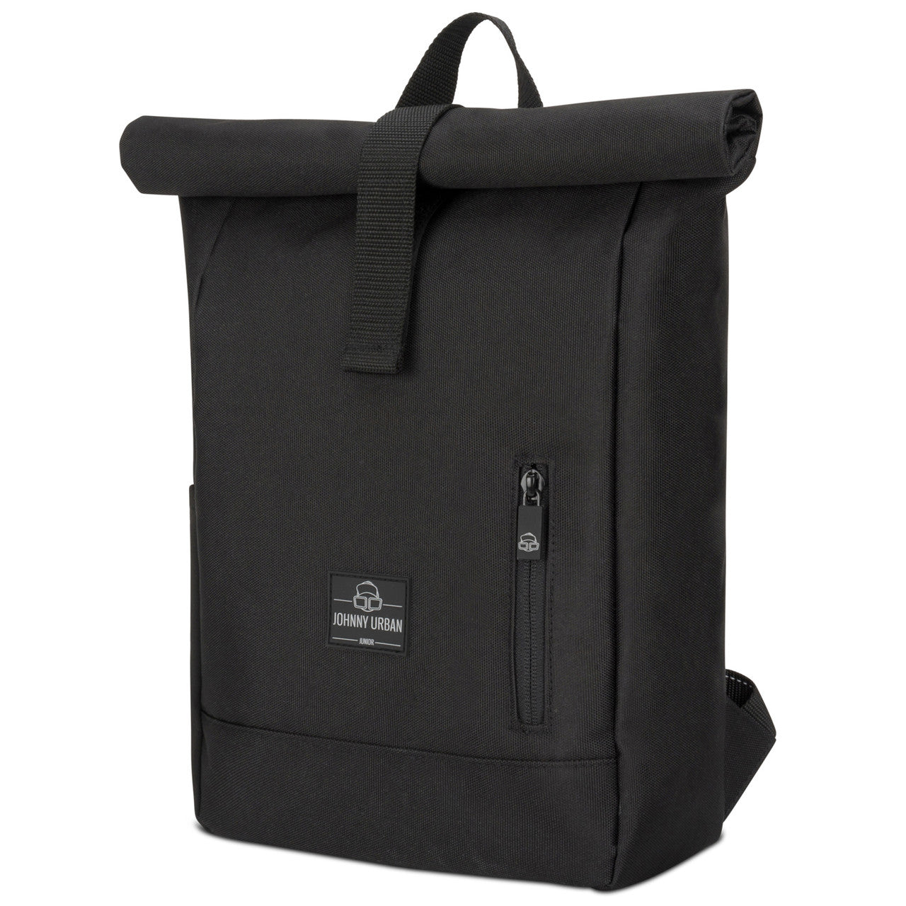 Kinderrucksack Rolltop Aaron schwarz