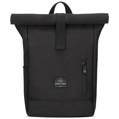 Kinderrucksack Rolltop Aaron schwarz