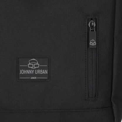 Kinderrucksack Rolltop Aaron schwarz
