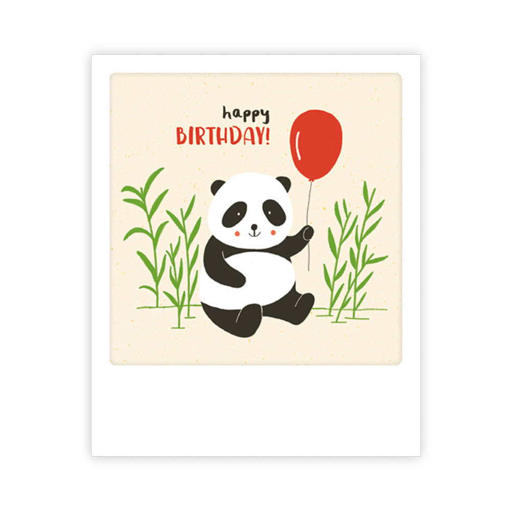 Kleine Postkarte Happy Birthday