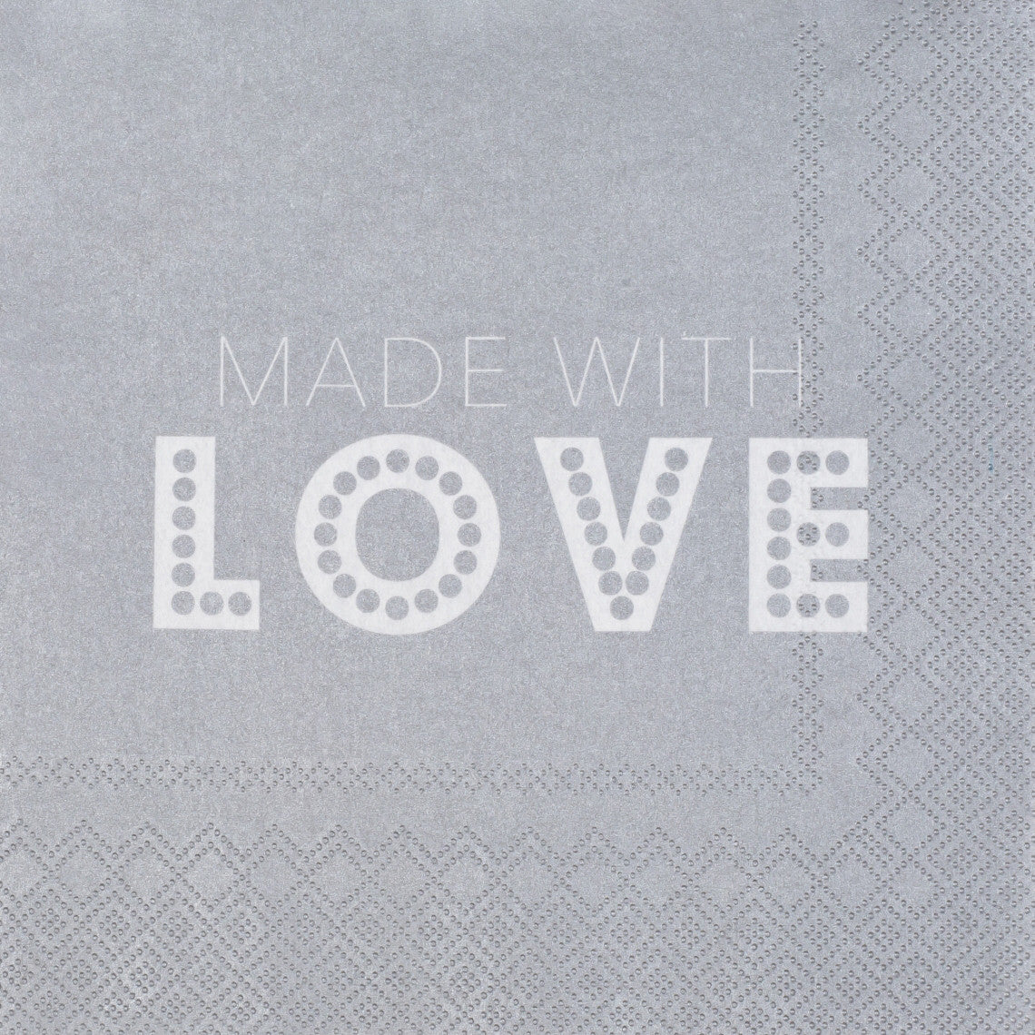 Servietten Made with love