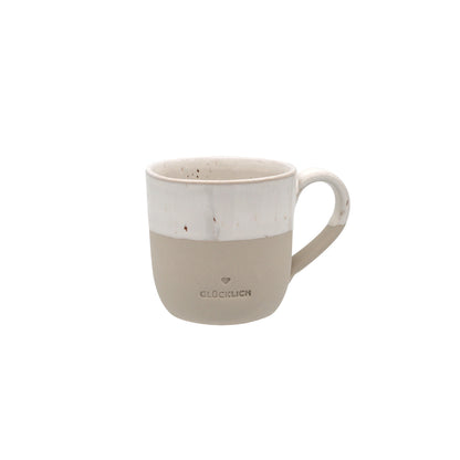 Cappuccino Tasse Glücklich