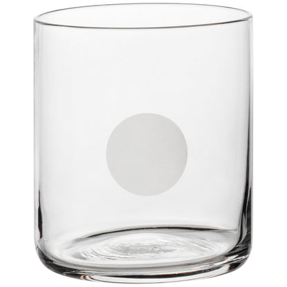 Glaskaraffe mit Glas Wohlsein