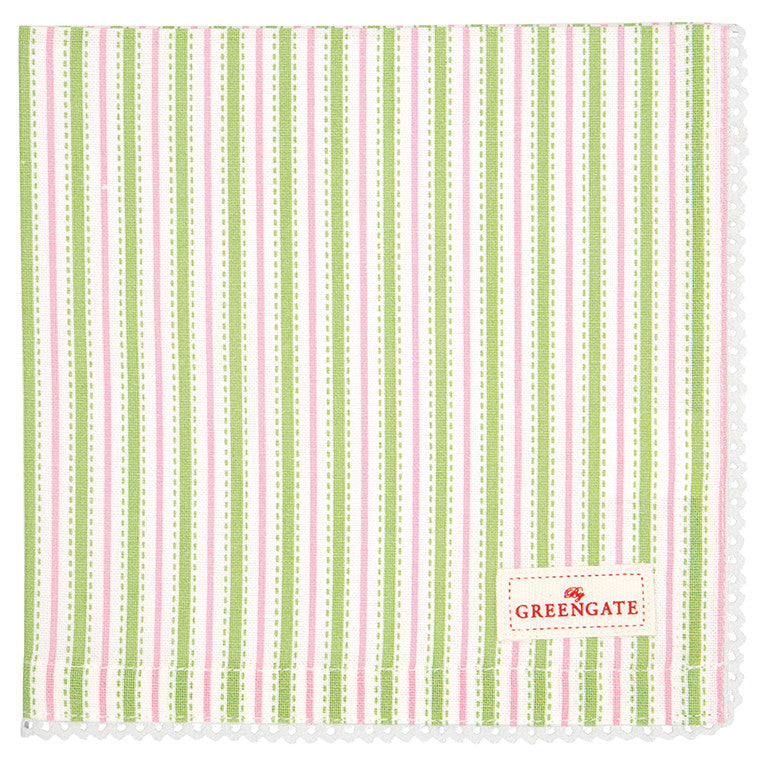 Stoffserviette Sari white