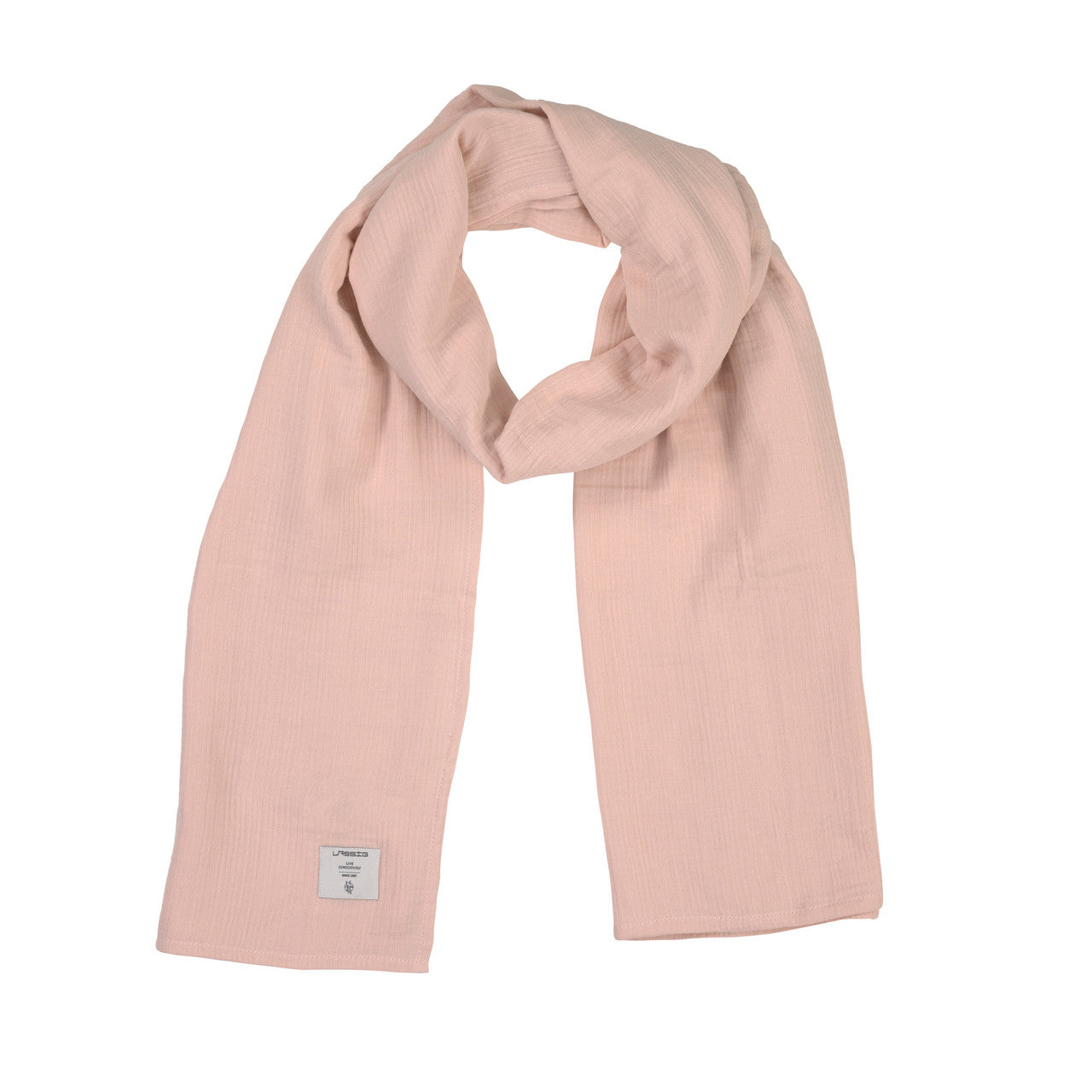 Stillschal Musselin Powder Pink
