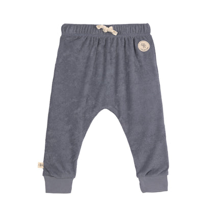 Frottee Hose Kinder Anthracite