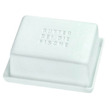 Butterdose groß Butter bei die Fische