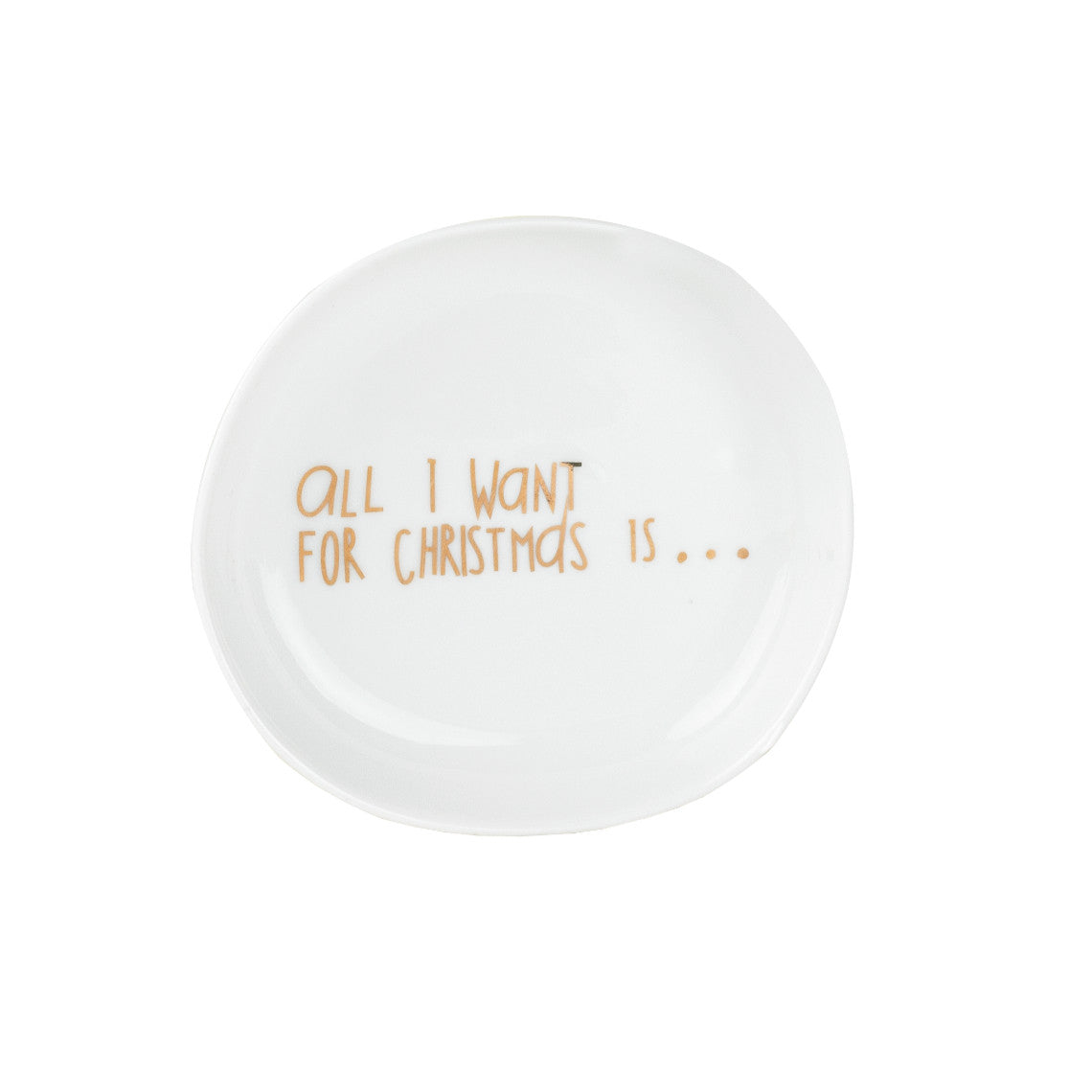 Weihnachtsschälchen All I want for christmas
