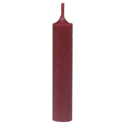Mini Stabkerzen Dunkelrot