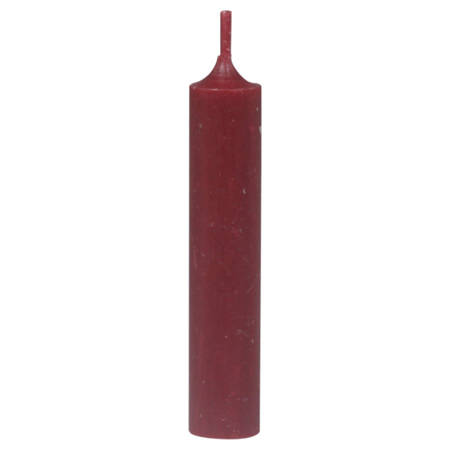 Mini Stabkerzen Dunkelrot