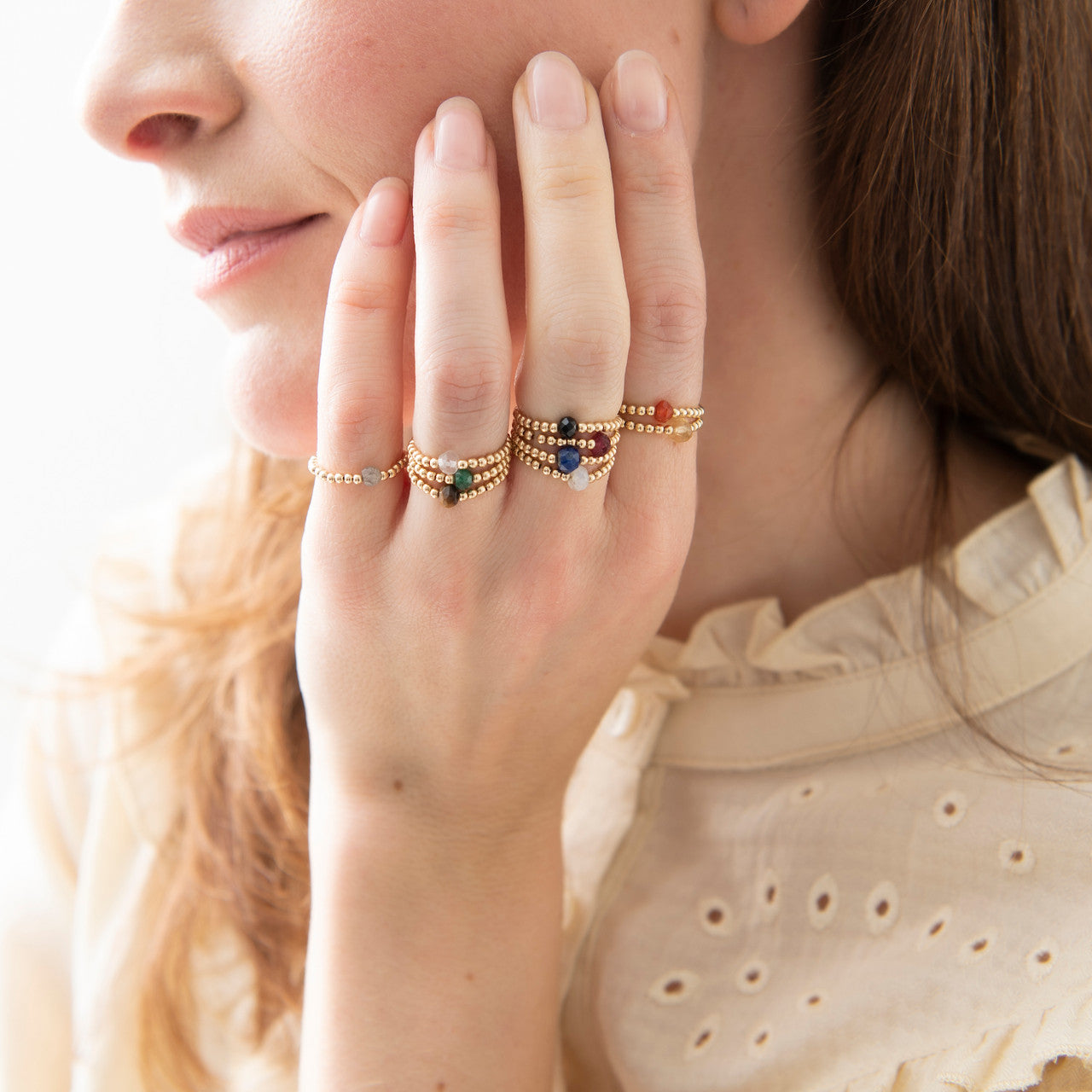 Sparkle Karneol Ring M/L