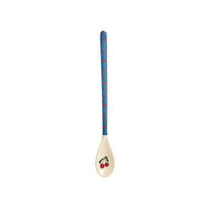 Melamin Latte-Löffel Cherry Love Print