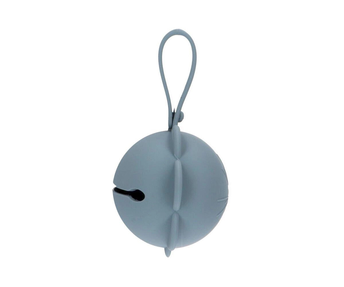 Schnullerhalter Baby Silikon Blume Blue