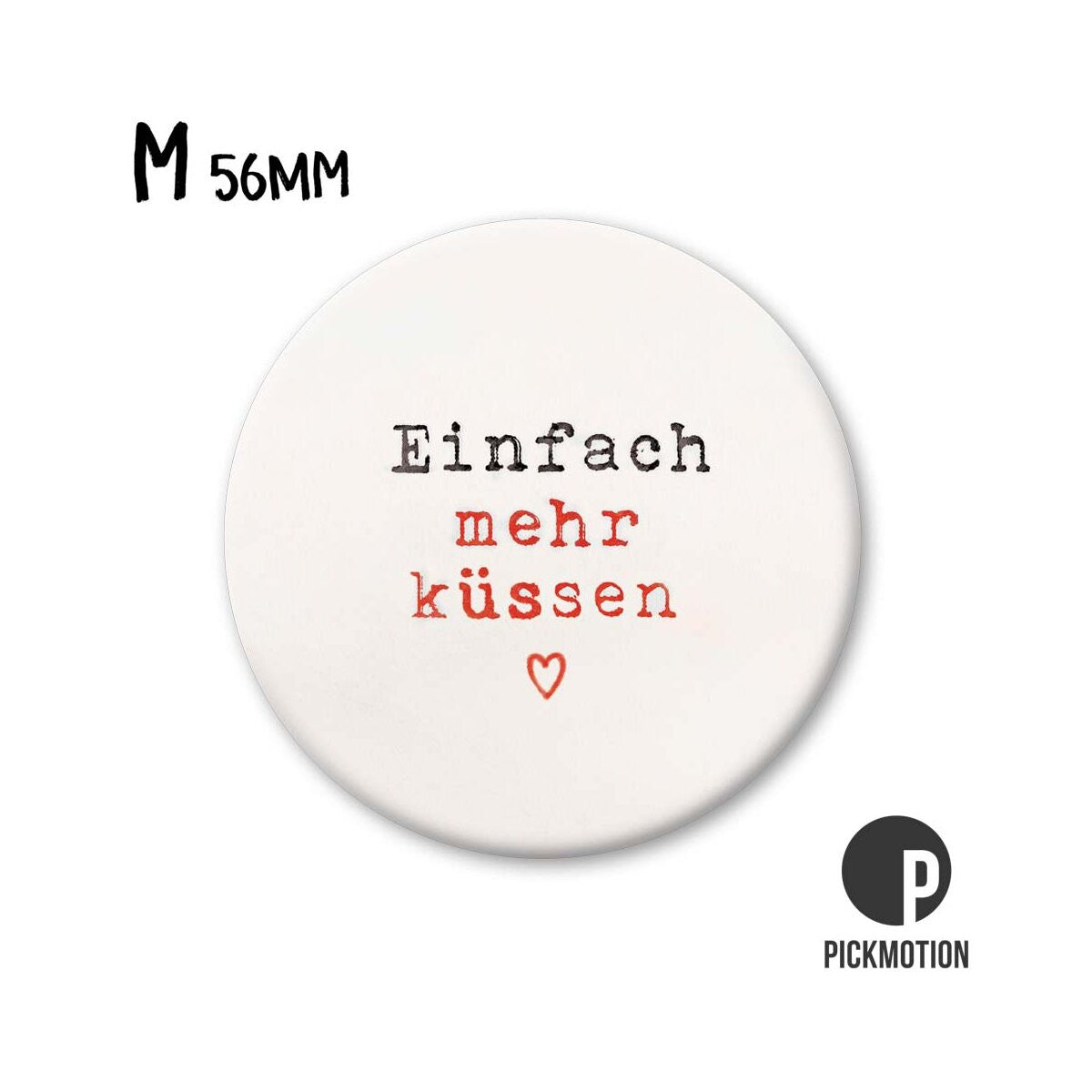 Magnet M - Einfach mehr küssen