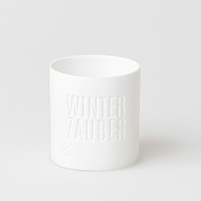 Teelichthalter Winterzauber