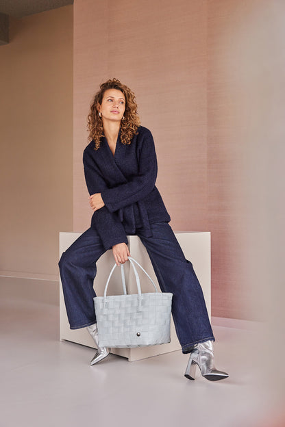 Shopper Paris fat strap size S cloudy grey