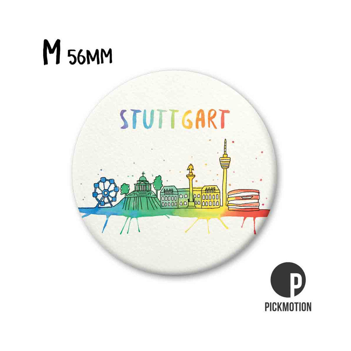 Magnet M - Stuttgart Skyline
