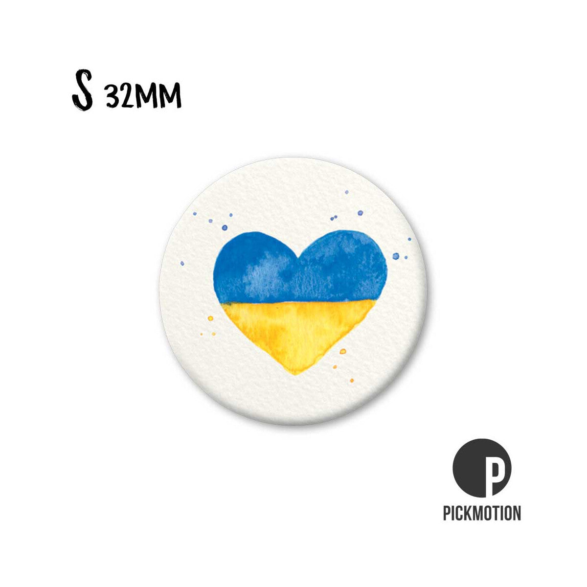 Magnet S - Ukraine heart