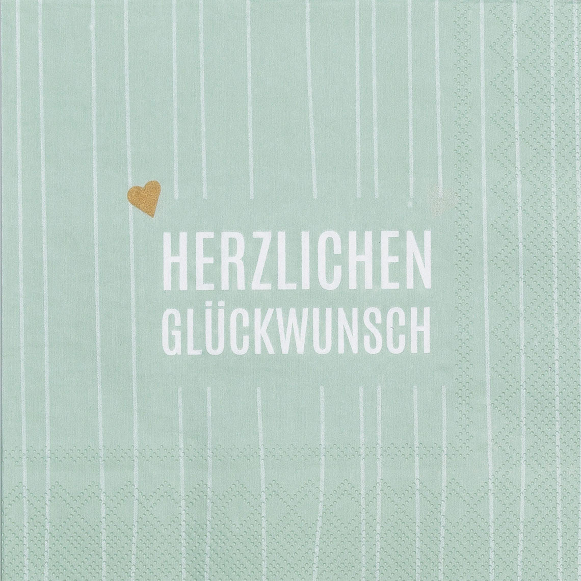 Servietten Herzlichen Glückwunsch