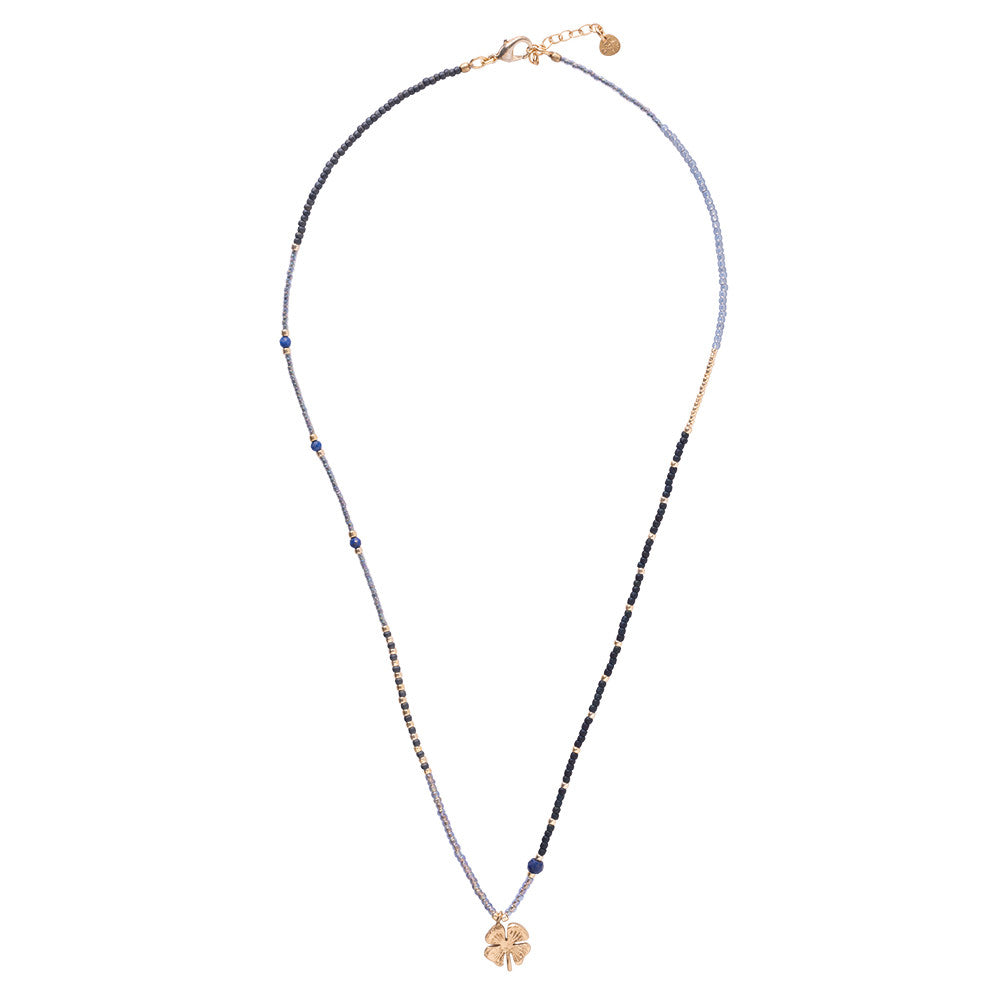 Feel Lapislazuli Goldfarbig Halskette