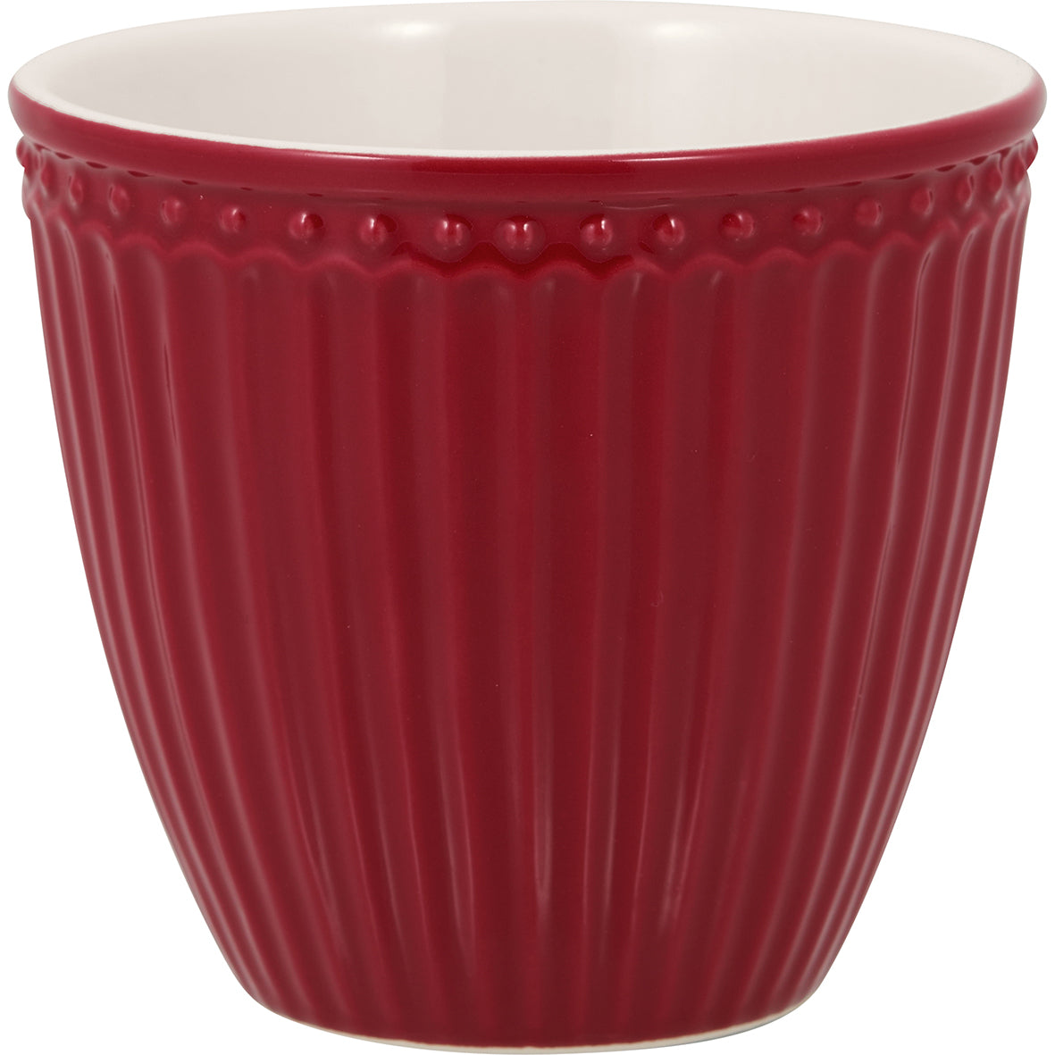 Latte Cup Alice - dark red