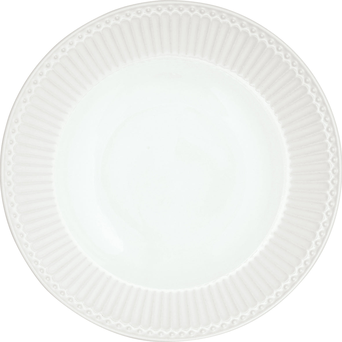 Frühstücksteller Alice - White