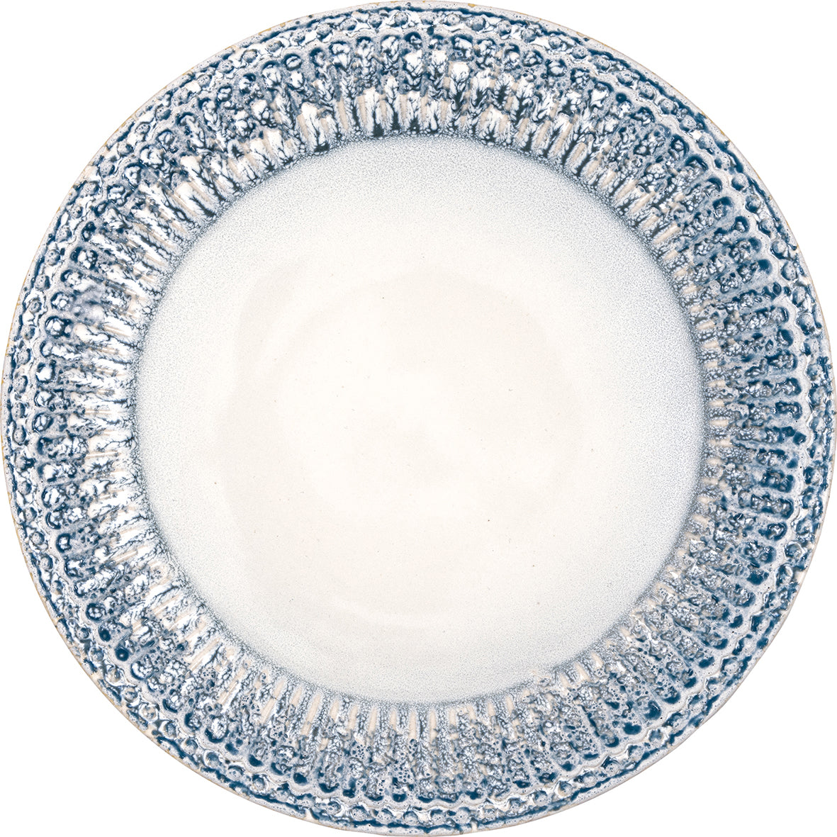 Frühstücksteller Alice - ripple blue